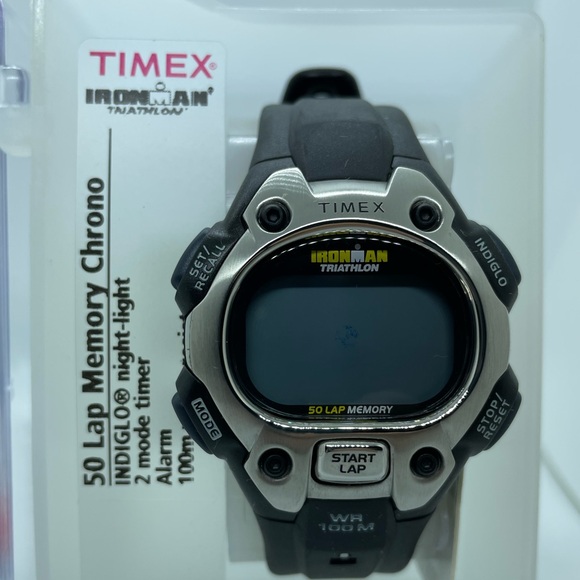 Timex Other - Timex Ironman 50 lap wristwatch 100m water resistant NIB